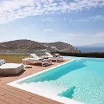 فيلة Daedalus - Luxe Hilltop Escape With Infinity Pool, Jacuzzi & Panoramic Sea Views Elia (Mykonos)