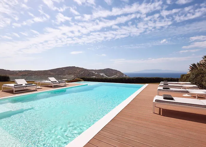 Daedalus - Luxe Hilltop Escape With Infinity Pool, Jacuzzi & Panoramic Sea Views Βίλα