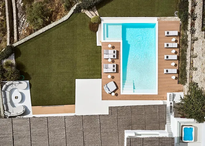 Daedalus - Luxe Hilltop Escape With Infinity Pool, Jacuzzi & Panoramic Sea Views Βίλα Ελιά