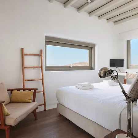 Daedalus - Luxe Hilltop Escape With Infinity Pool, Jacuzzi & Panoramic Sea Views Villa Elia (Mykonos)