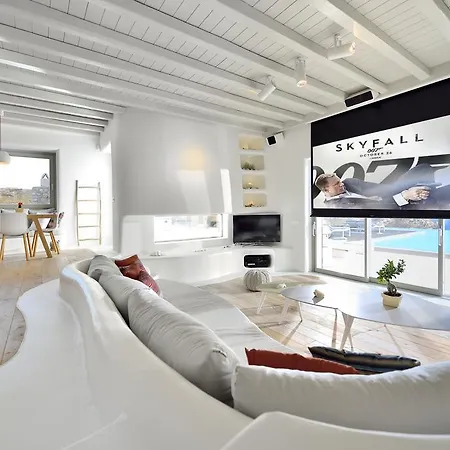 Daedalus - Luxe Hilltop Escape With Infinity Pool, Jacuzzi & Panoramic Sea Views Villa Elia (Mykonos)