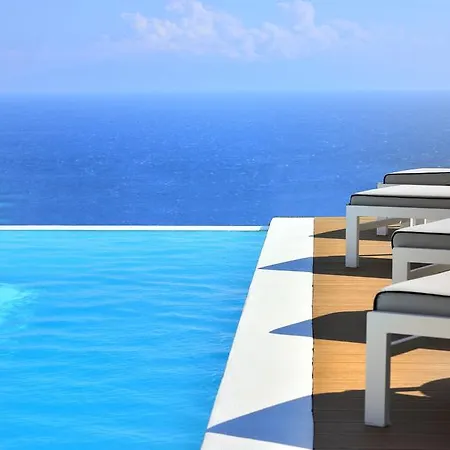 Daedalus - Luxe Hilltop Escape With Infinity Pool, Jacuzzi & Panoramic Sea Views * Elia (Mykonos)