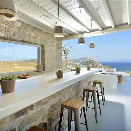 Daedalus - Luxe Hilltop Escape With Infinity Pool, Jacuzzi & Panoramic Sea Views Villa Elia (Mykonos)