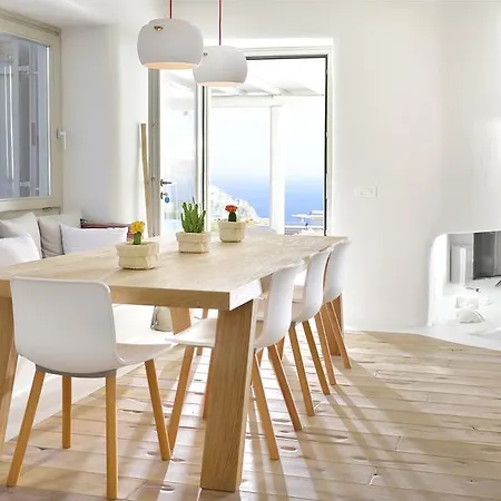 Daedalus - Luxe Hilltop Escape With Infinity Pool, Jacuzzi & Panoramic Sea Views فيلة Elia (Mykonos)